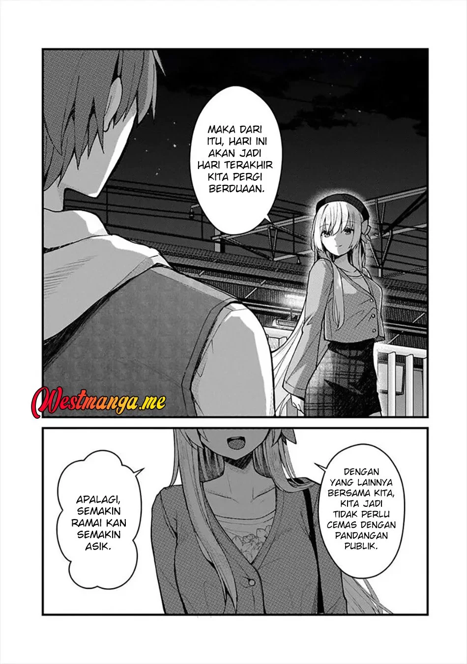 Netoge no Yome ga Ninki Idol datta ken ~Cool-kei no kanojo wa genjitsu demo yome no tsumori de iru~ Chapter 32 Gambar 14