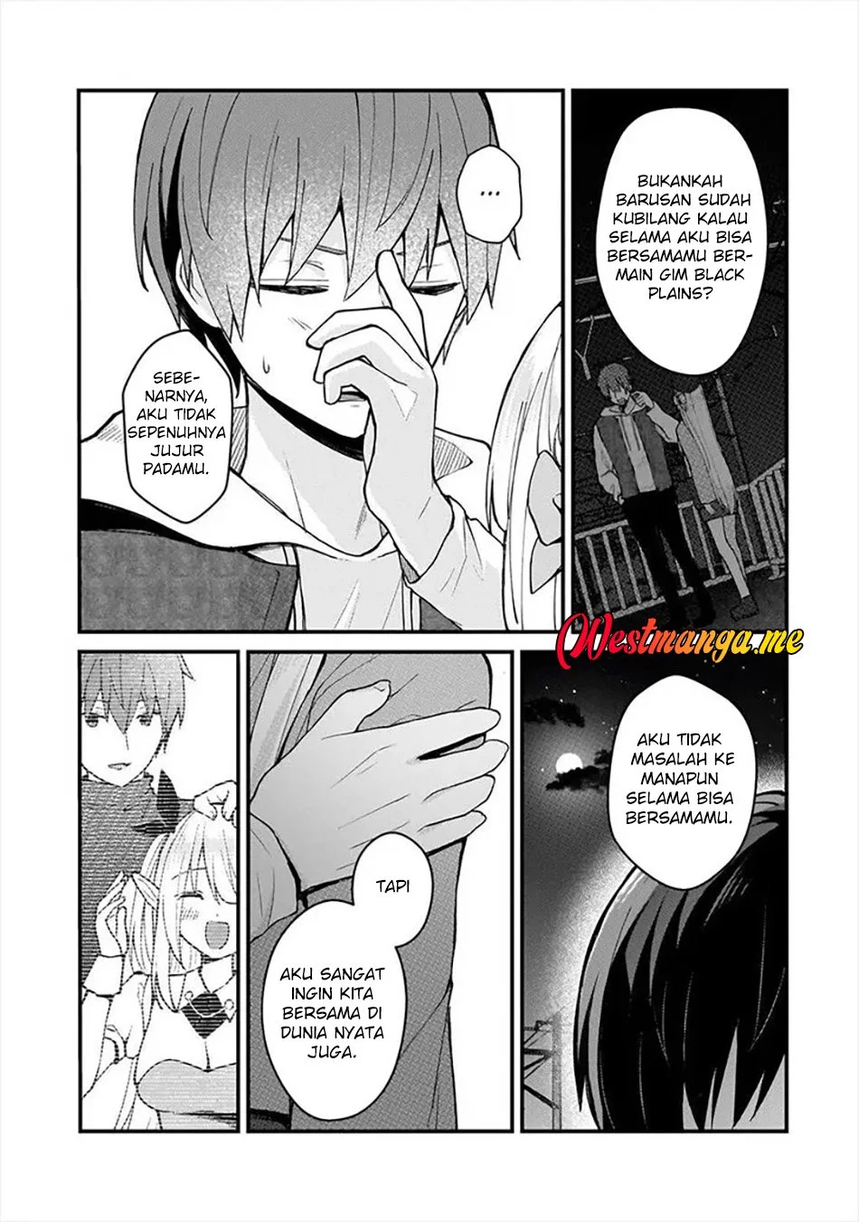 Netoge no Yome ga Ninki Idol datta ken ~Cool-kei no kanojo wa genjitsu demo yome no tsumori de iru~ Chapter 32 Gambar 18