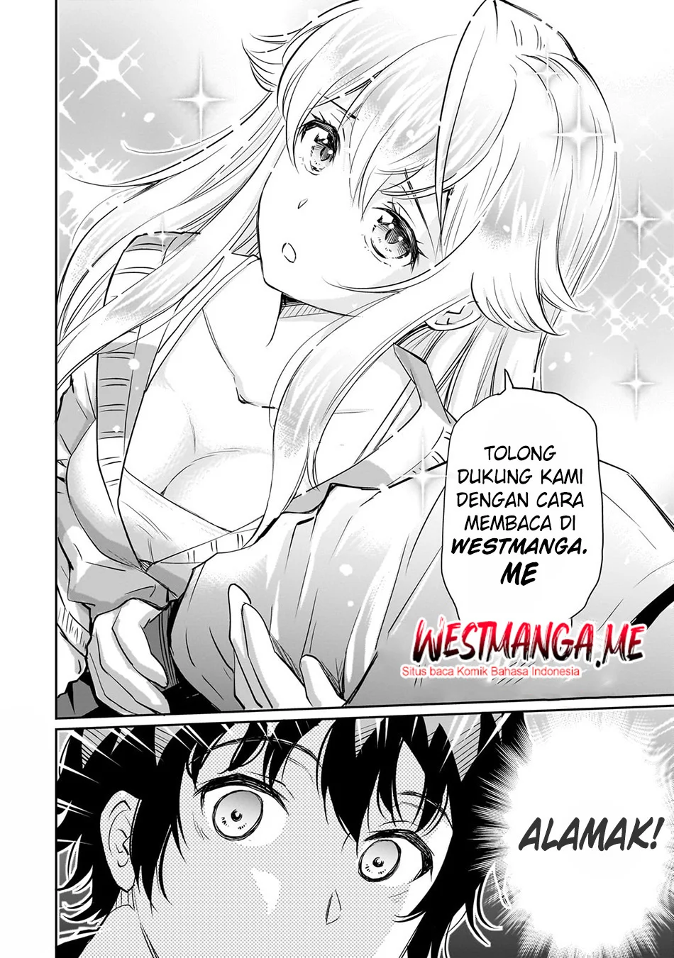 Netoge no Yome ga Ninki Idol datta ken ~Cool-kei no kanojo wa genjitsu demo yome no tsumori de iru~ Chapter 34 Gambar 14