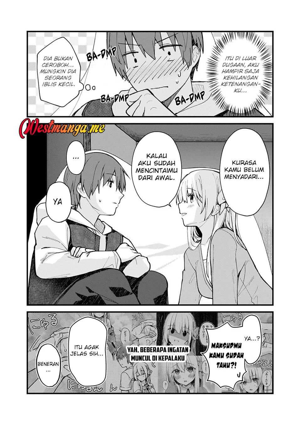Netoge no Yome ga Ninki Idol datta ken ~Cool-kei no kanojo wa genjitsu demo yome no tsumori de iru~ Chapter 34 Gambar 6