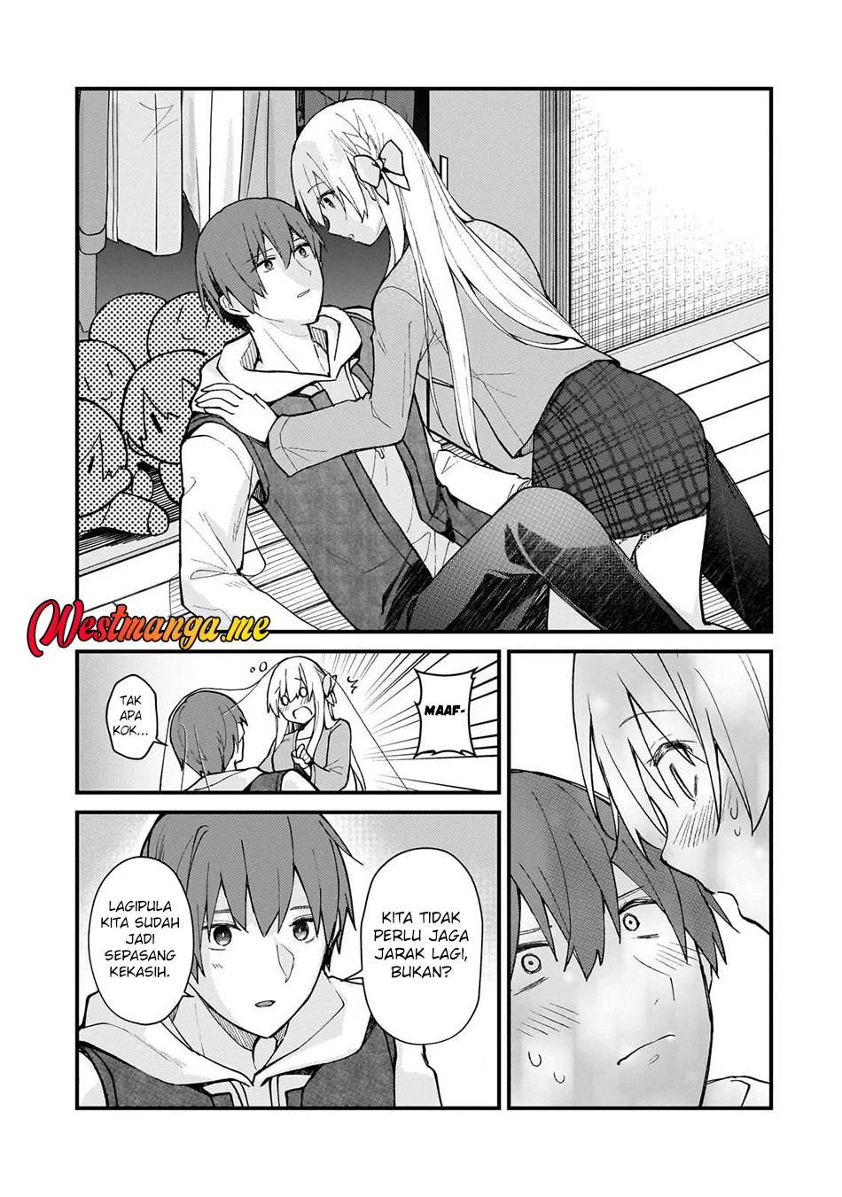 Netoge no Yome ga Ninki Idol datta ken ~Cool-kei no kanojo wa genjitsu demo yome no tsumori de iru~ Chapter 34 Gambar 8