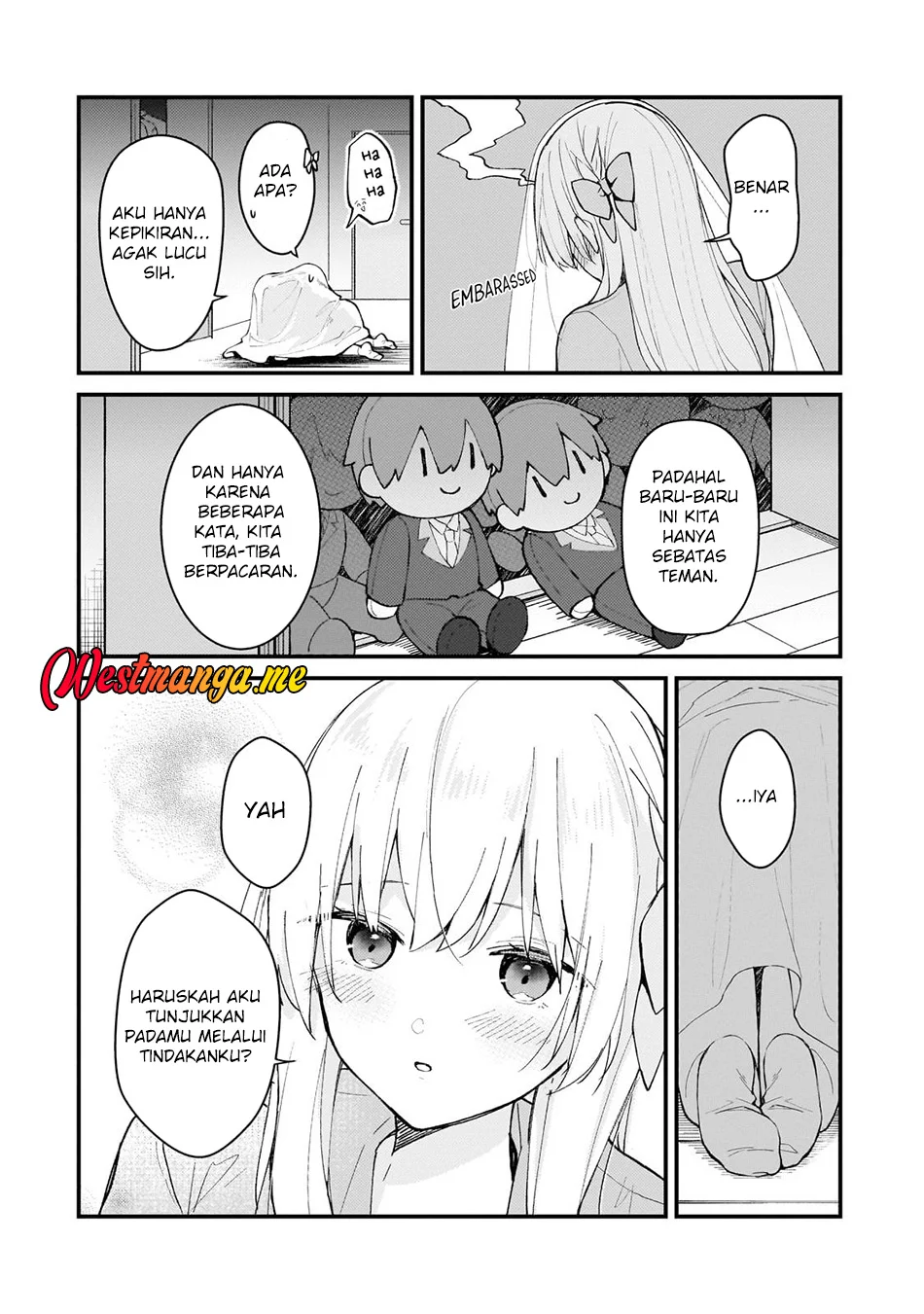 Netoge no Yome ga Ninki Idol datta ken ~Cool-kei no kanojo wa genjitsu demo yome no tsumori de iru~ Chapter 34 Gambar 9