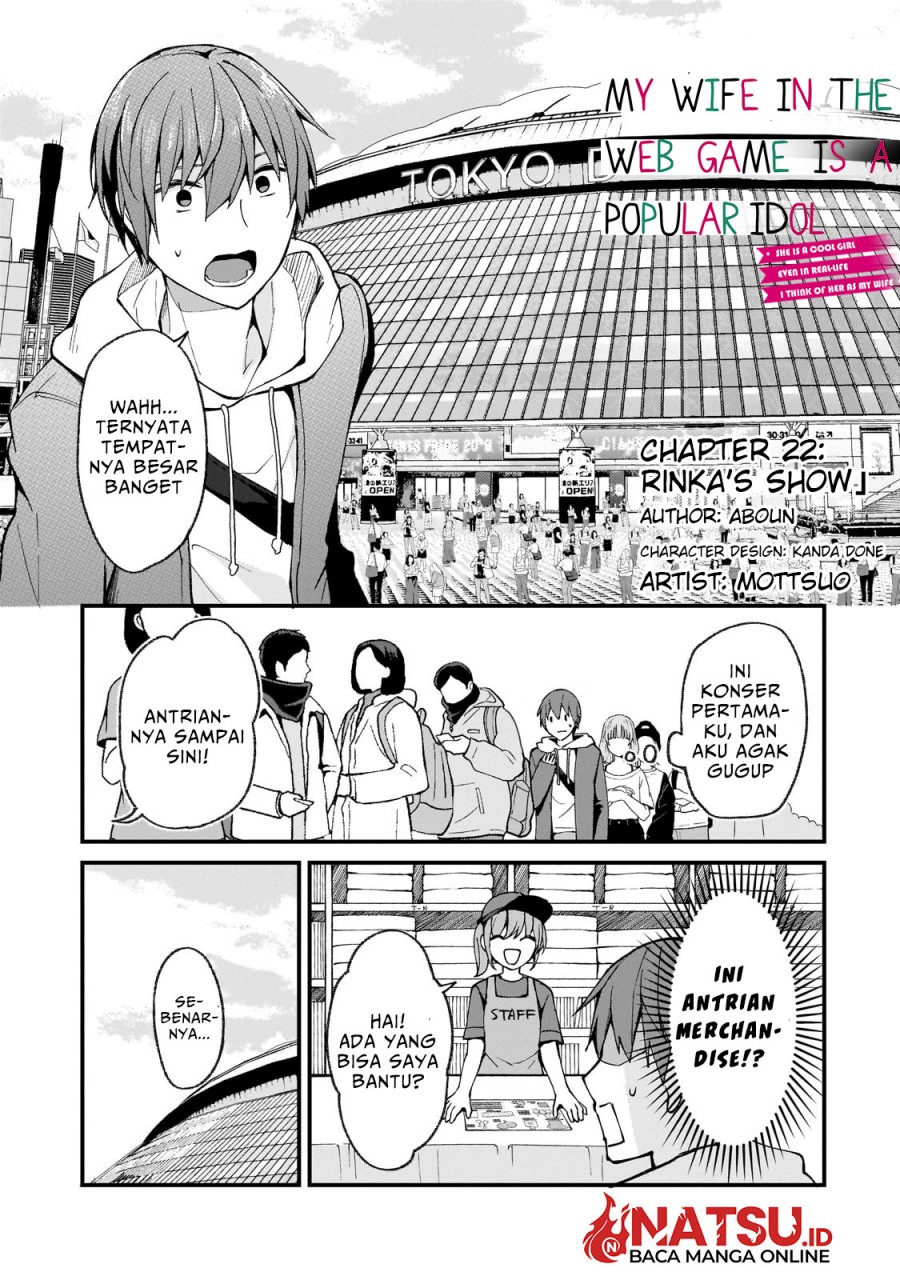 Baca Manga Netoge no Yome ga Ninki Idol datta Chapter 22 Gambar 2