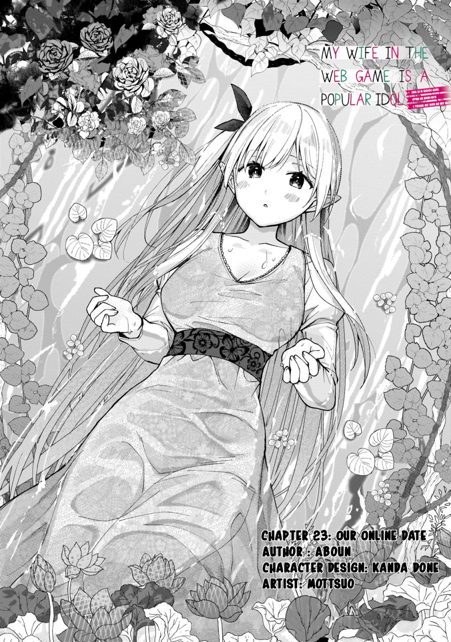 Baca Manga Netoge no Yome ga Ninki Idol datta Chapter 23 Gambar 2