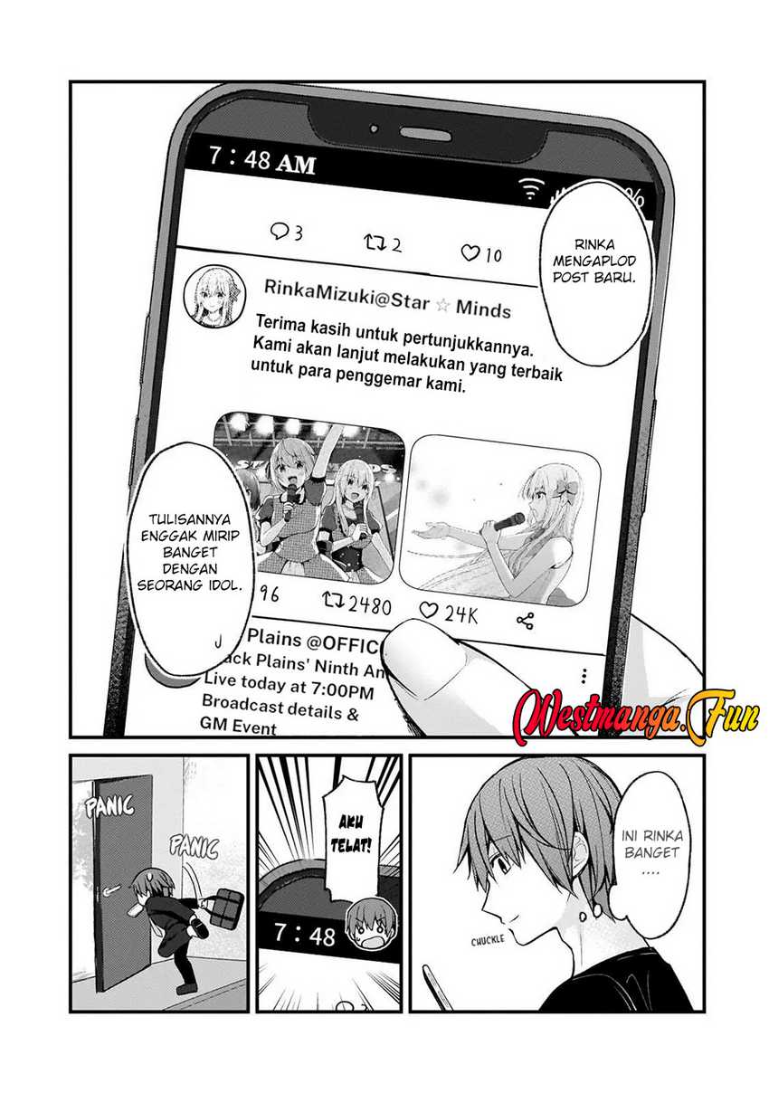 Netoge no Yome ga Ninki Idol datta Chapter 24 Gambar 7