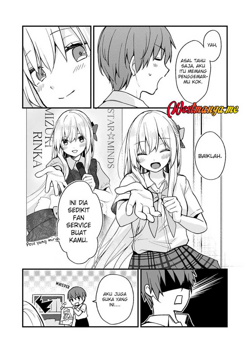 Netoge no Yome ga Ninki Idol datta Chapter 25 Gambar 6