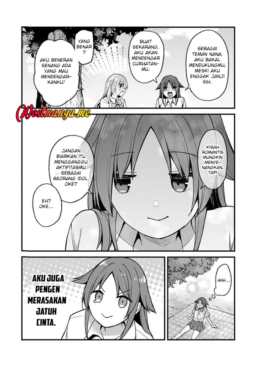 Netoge no Yome ga Ninki Idol datta Chapter 26 Gambar 18