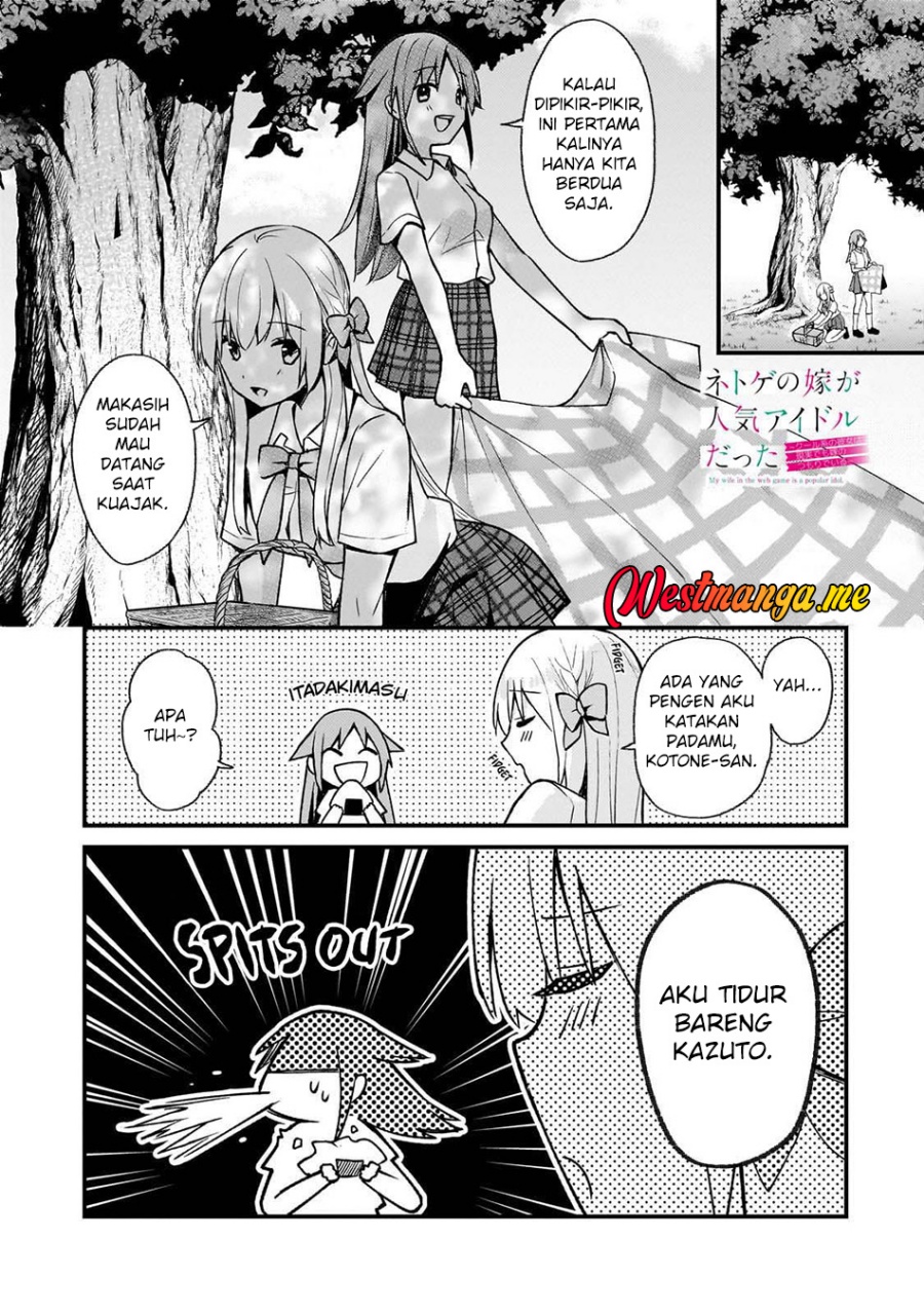 Baca Manga Netoge no Yome ga Ninki Idol datta Chapter 26 Gambar 2