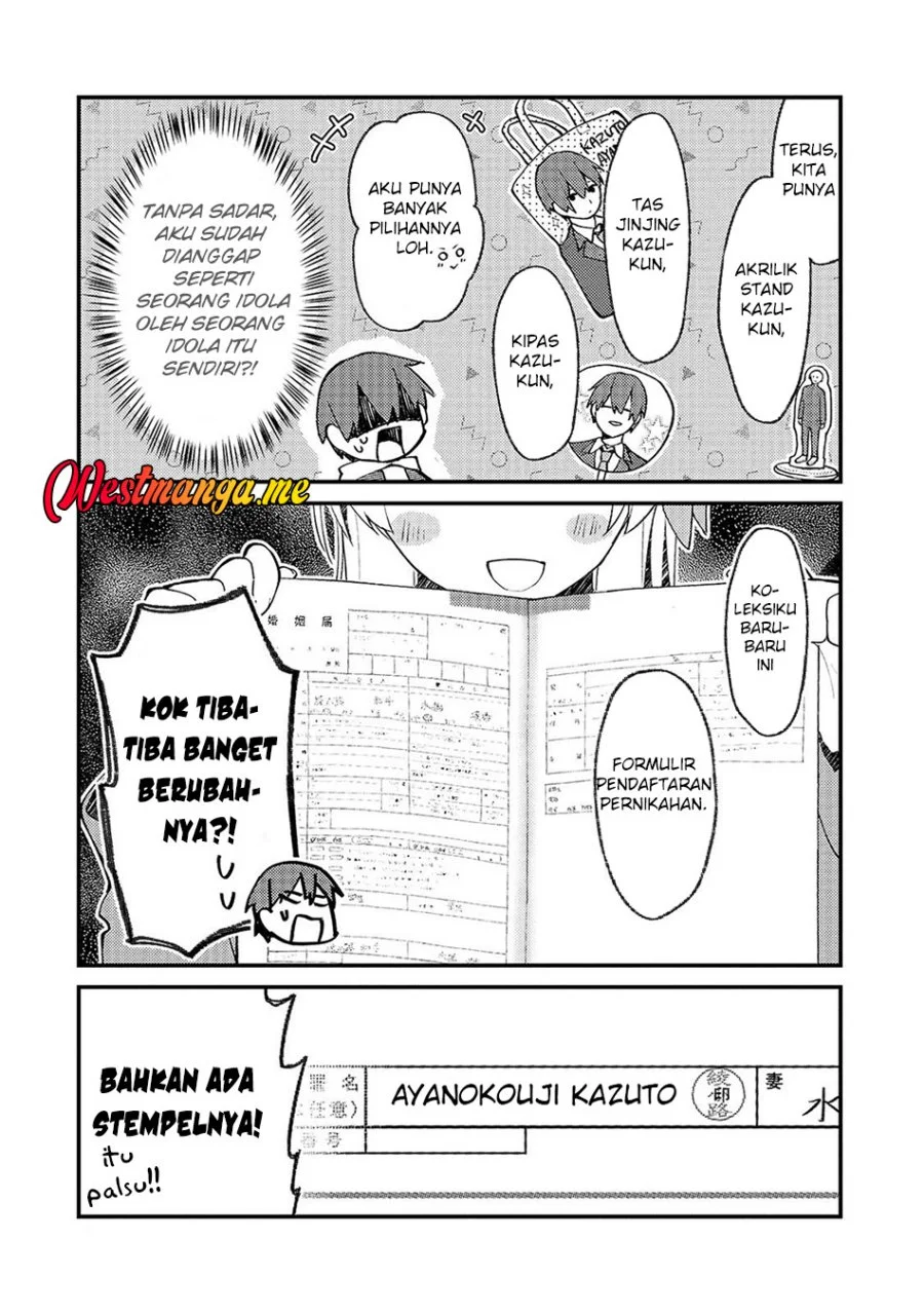 Netoge no Yome ga Ninki Idol datta Chapter 33 Gambar 15