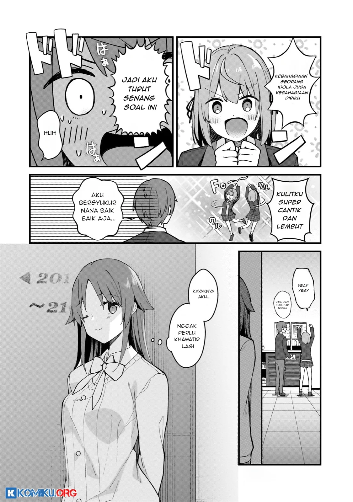 Netoge no Yome ga Ninki Idol datta Chapter 35 Gambar 16