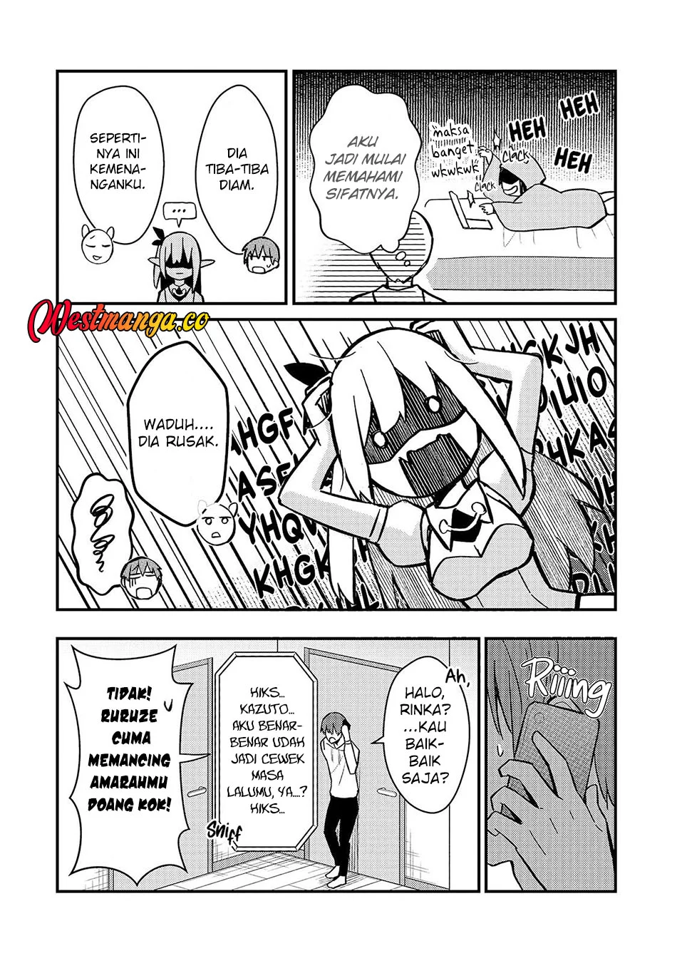 Netoge no Yome ga Ninki Idol datta Chapter 43 Gambar 15