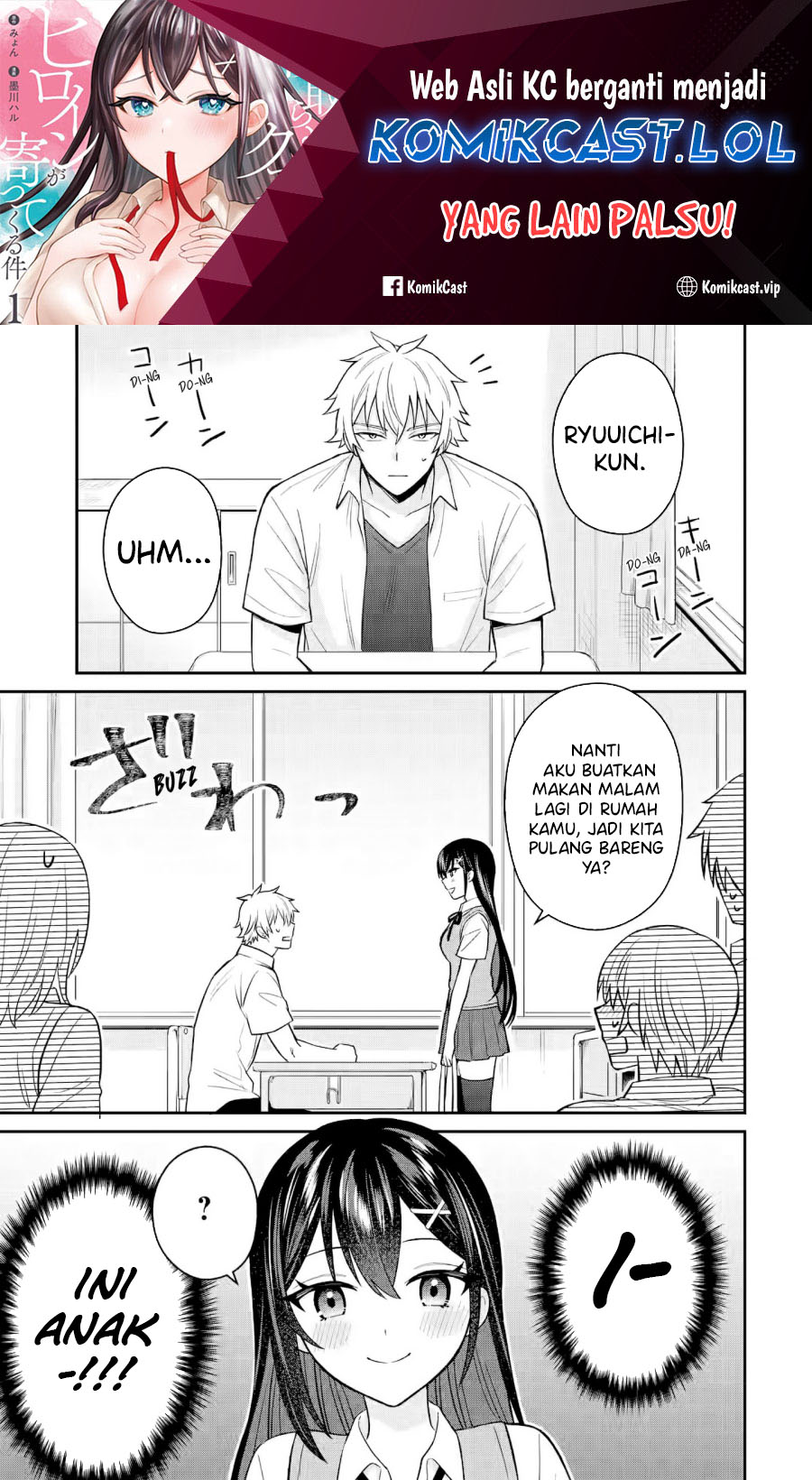 Baca Komik Netorare Manga no Kuzu Otoko ni Tensei Shitaa Hazu ga Heroine ga Yottekuru Ken Chapter 9 Gambar 1