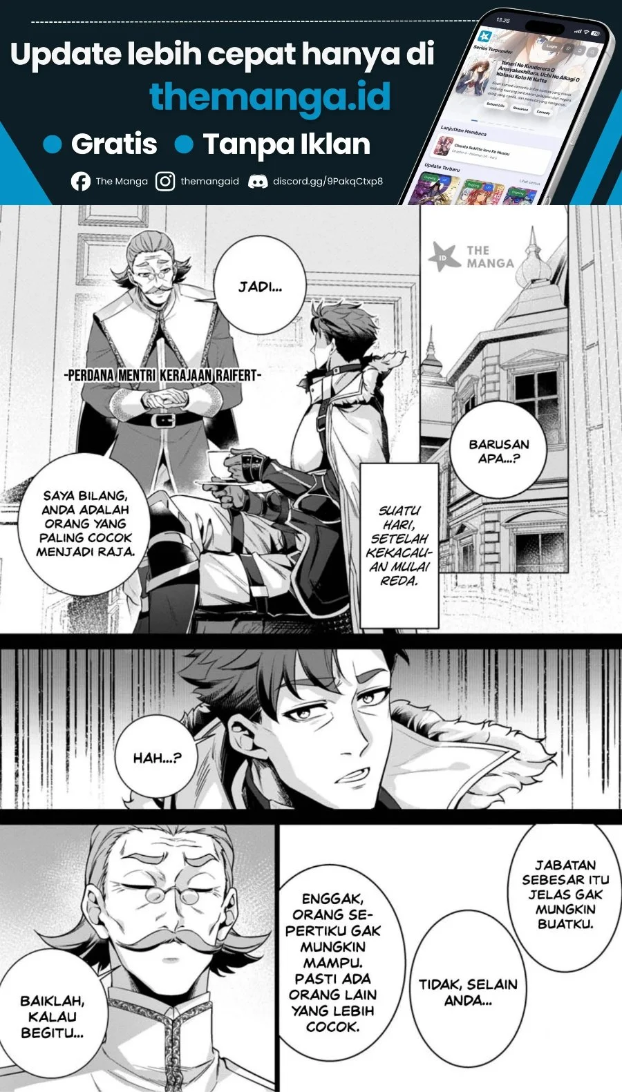 Netorare Tsuihousareta Saikyou Kishi Danchou No Ossan, Katainaka De Eiyuu Ni Matsuriagerareru Chapter 11.1 Gambar 12