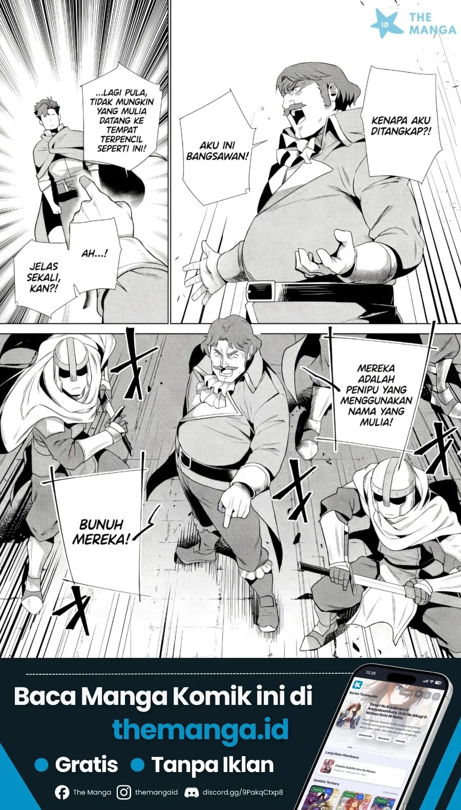 Manga Netorare Tsuihousareta Saikyou Kishi Danchou No Ossan, Katainaka De Eiyuu Ni Matsuriagerareru Chapter 12.2 gambar 2