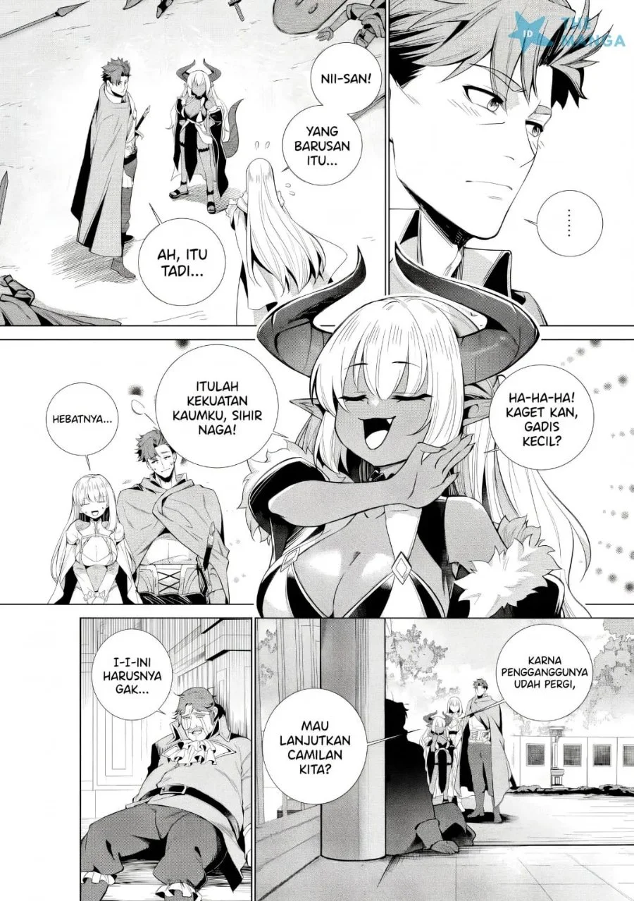 Netorare Tsuihousareta Saikyou Kishi Danchou No Ossan, Katainaka De Eiyuu Ni Matsuriagerareru Chapter 12.3 Gambar 3