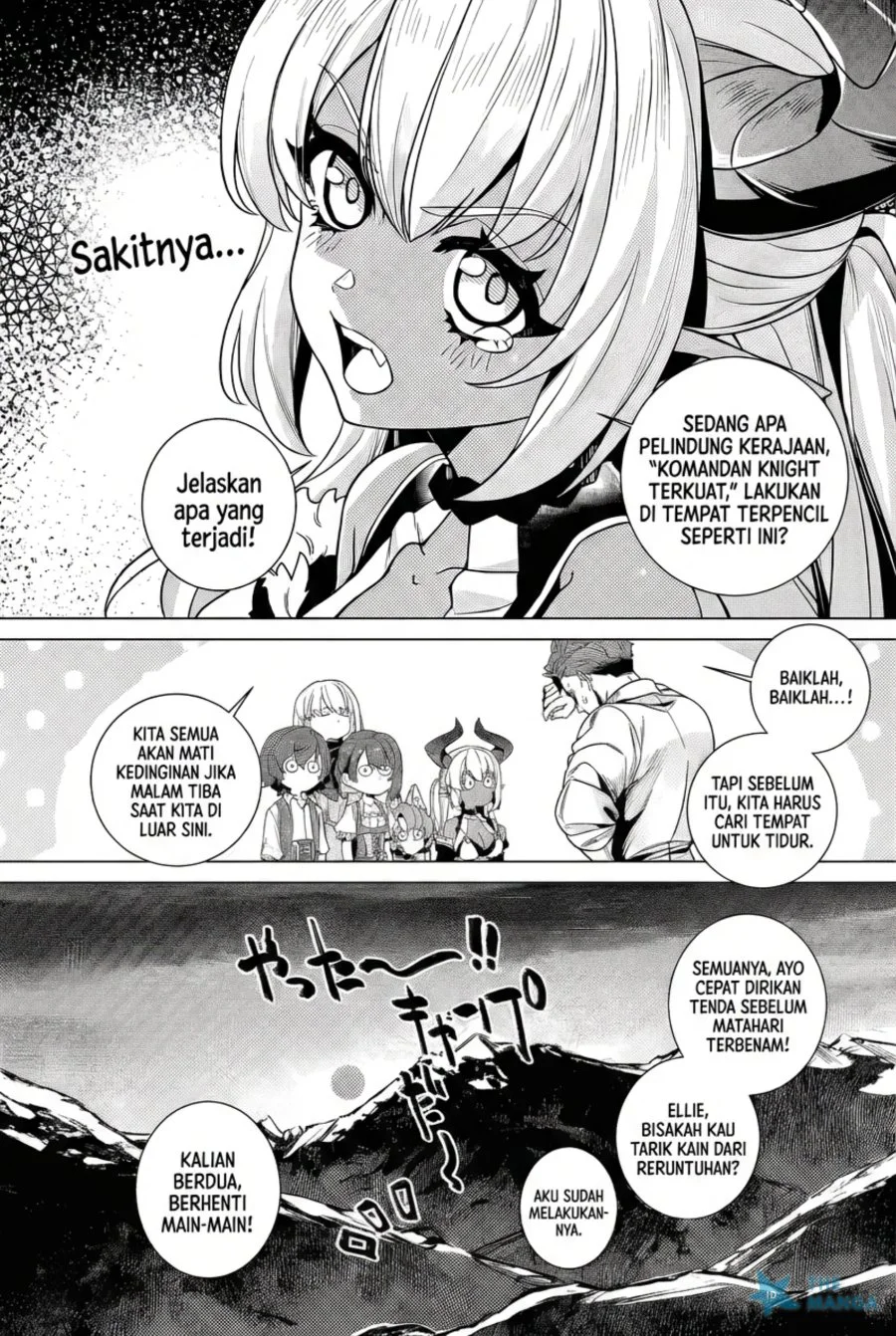 Netorare Tsuihousareta Saikyou Kishi Danchou No Ossan, Katainaka De Eiyuu Ni Matsuriagerareru Chapter 5.2 Gambar 3