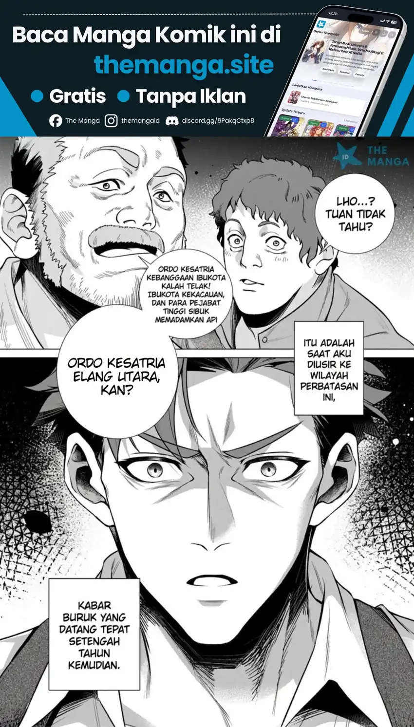 Netorare Tsuihousareta Saikyou Kishi Danchou No Ossan, Katainaka De Eiyuu Ni Matsuriagerareru Chapter 7.3 Gambar 11