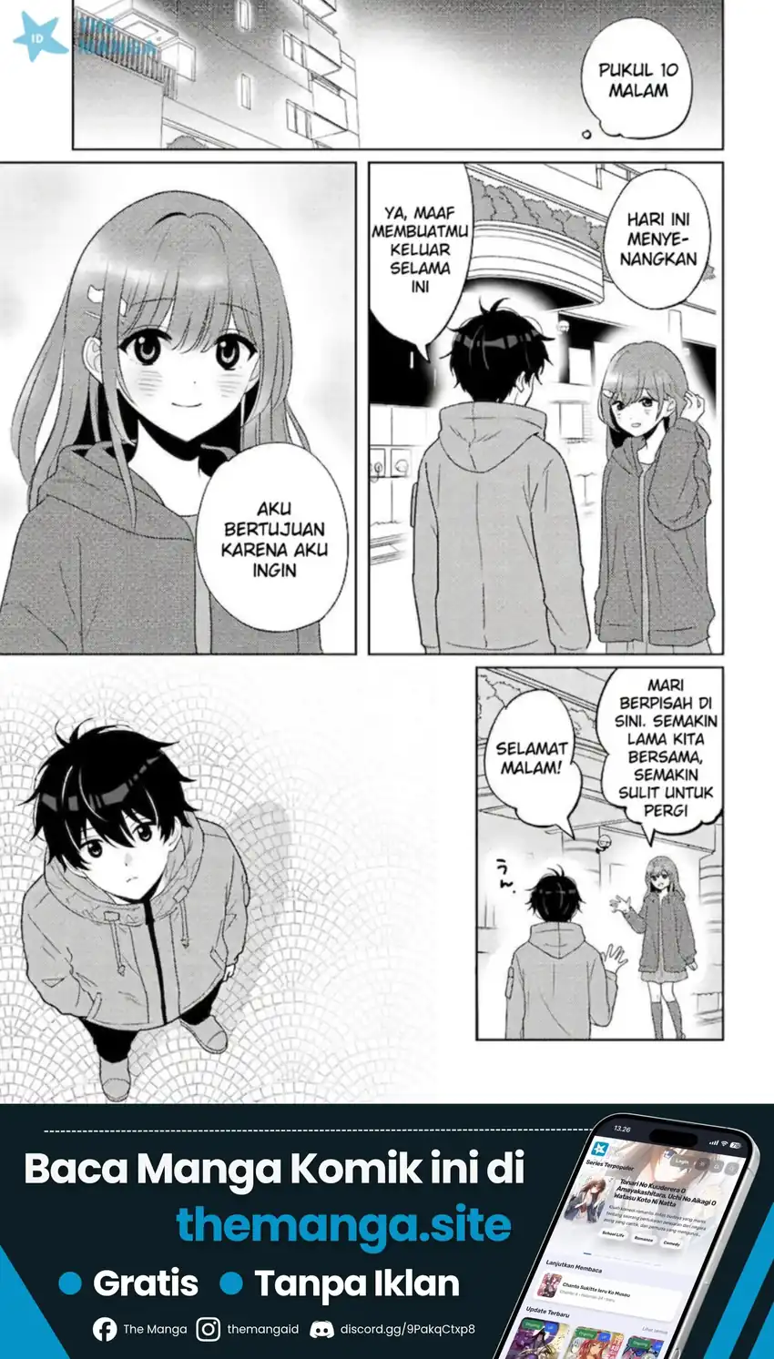 Manga Nibanme na Boku to Ichiban no Kanojo Chapter 9.2 gambar 2
