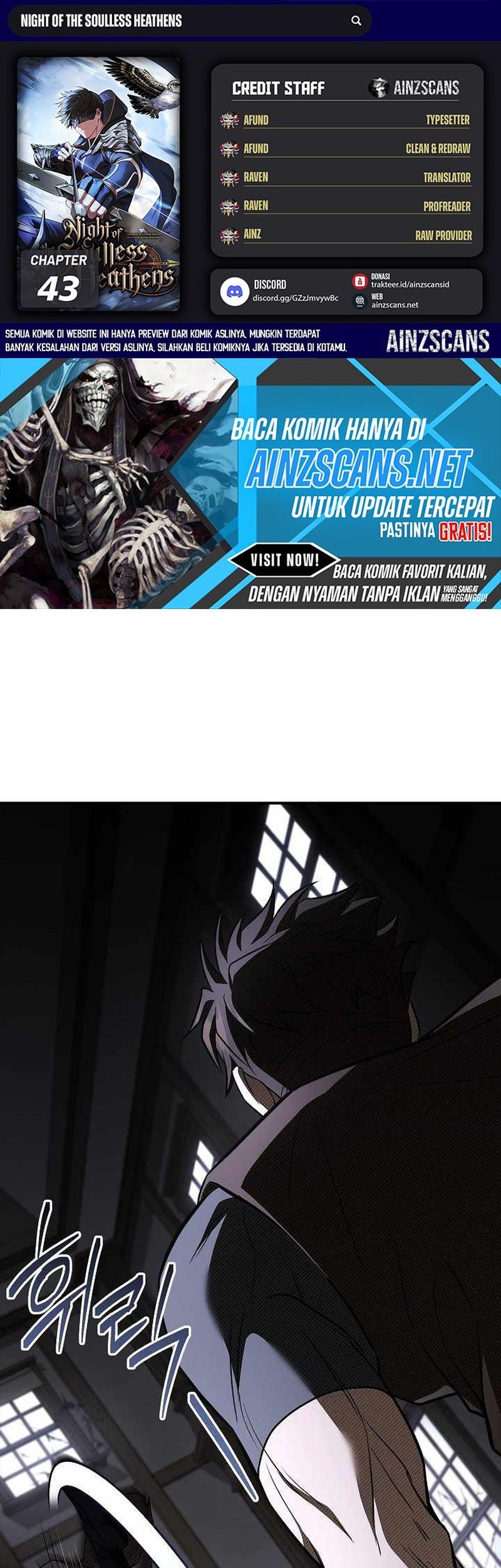 Baca Komik Night of the Soulless Heathens Chapter 43 Gambar 1