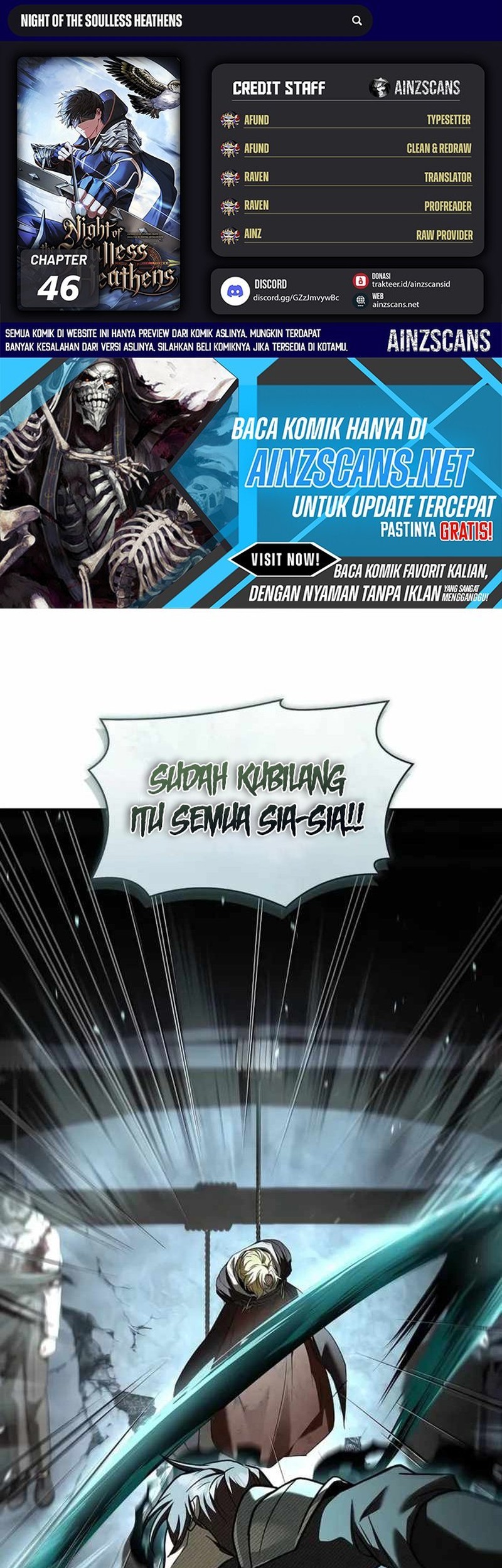 Baca Komik Night of the Soulless Heathens Chapter 46 Gambar 1