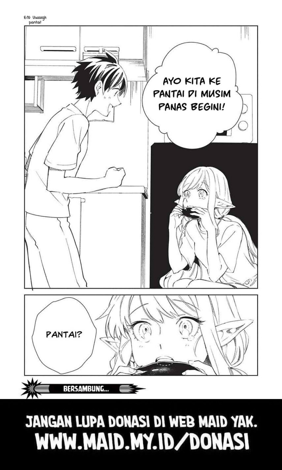 Nihon e Youkoso Elf-san Chapter 63 Gambar 34