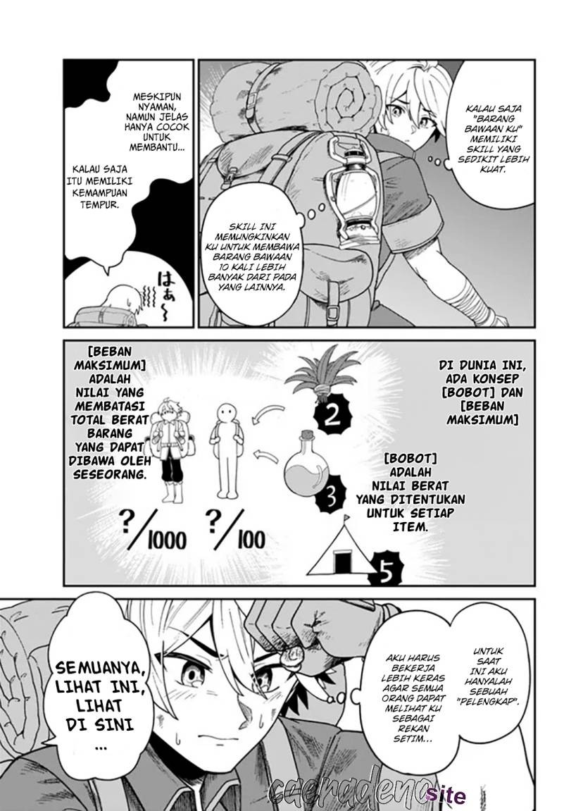 Nimotsu Mochi no Nousuji Musou Chapter 1 Gambar 12