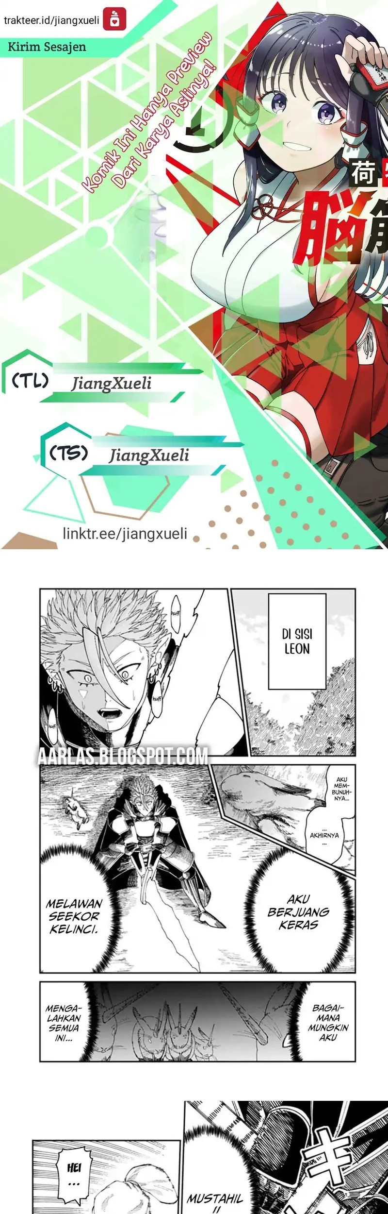 Baca Komik Nimotsu Mochi no Nousuji Musou Chapter 10.2 Gambar 1
