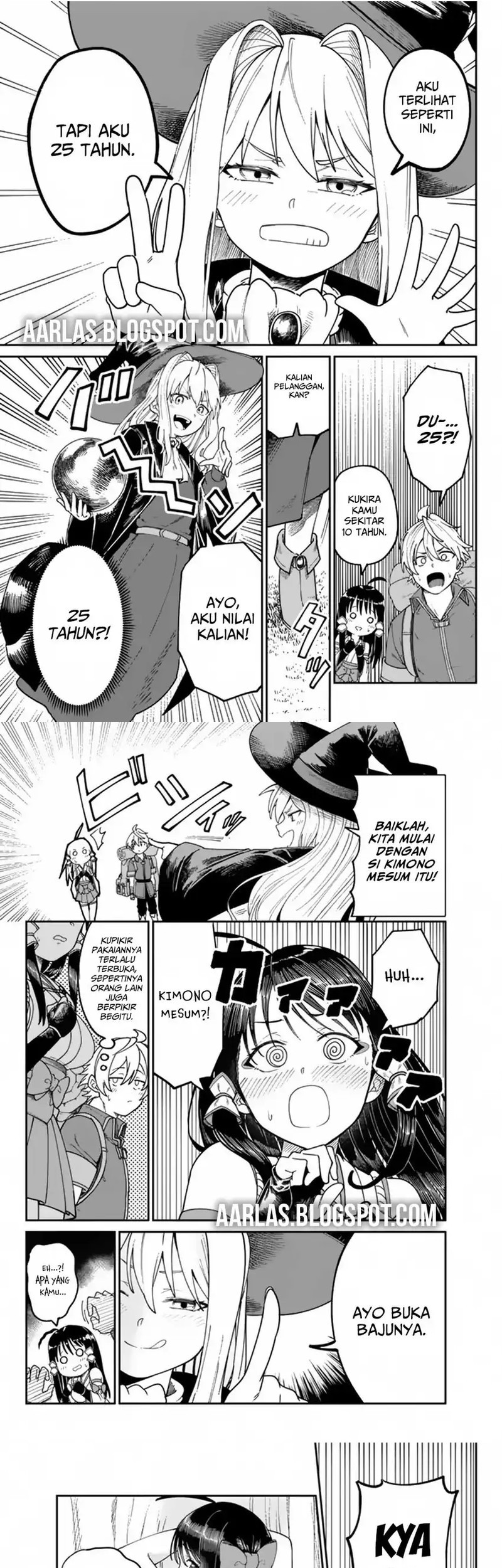 Nimotsu Mochi no Nousuji Musou Chapter 6.1 Gambar 4