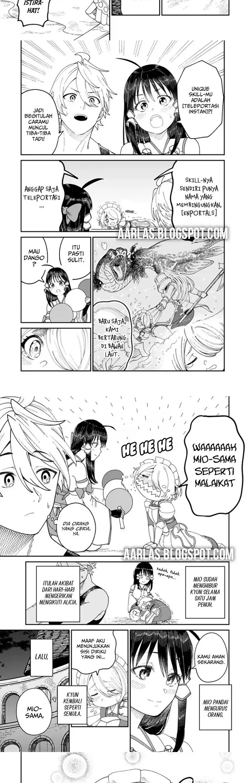 Nimotsu Mochi no Nousuji Musou Chapter 9.1 Gambar 8