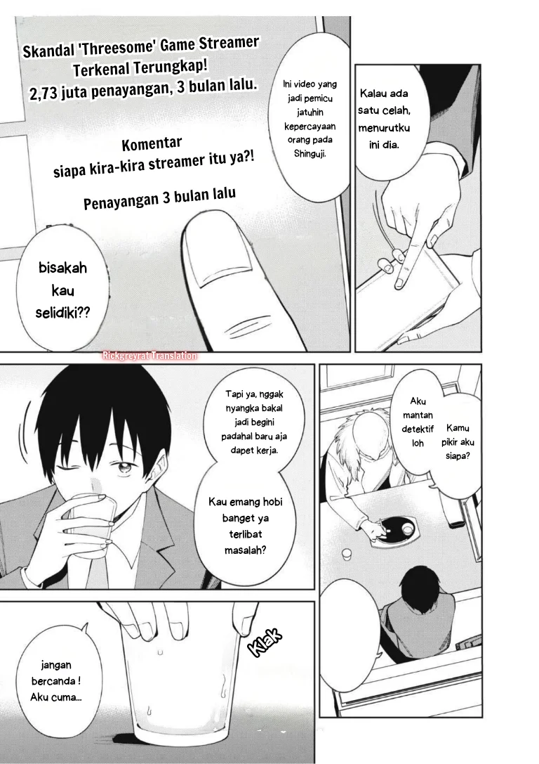 Ninki Haishinsa Tachi no Manager Chapter 3.3 Gambar 7