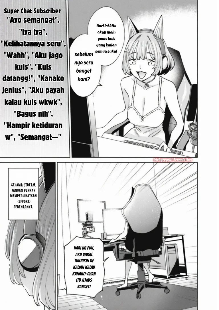 Ninki Haishinsa Tachi no Manager Chapter 4.3 Gambar 12