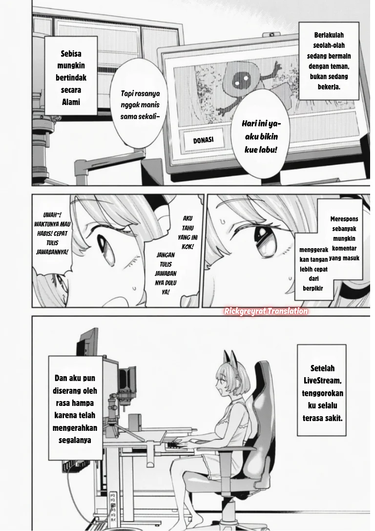 Ninki Haishinsa Tachi no Manager Chapter 4.3 Gambar 13