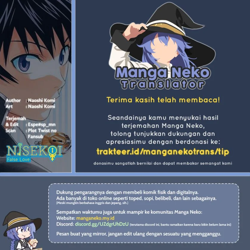 Nisekoi Chapter 230.8 Gambar 4
