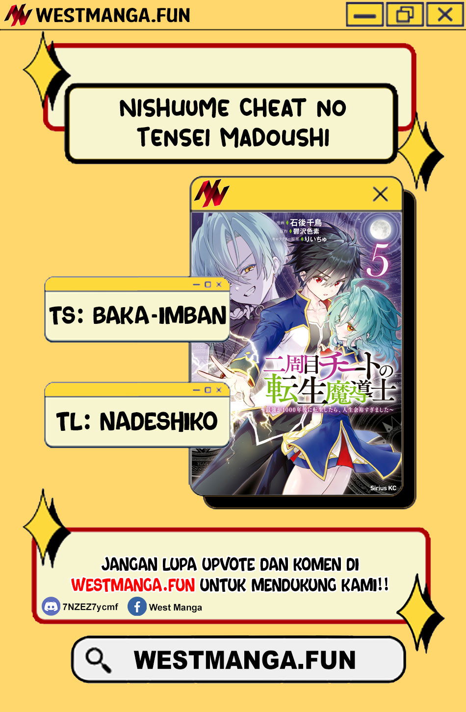 Nishuume Cheat no Tensei Madoushi 〜Saikyou ga 1000-nengo ni Tensei Shitara, Jinsei Yoyū Sugimashita〜 Chapter 1000 Gambar 4