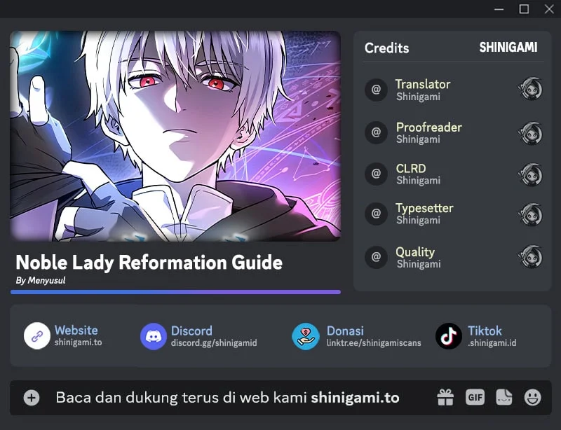 Komik Noble Lady Reformation Guide Chapter 1 gambar 1