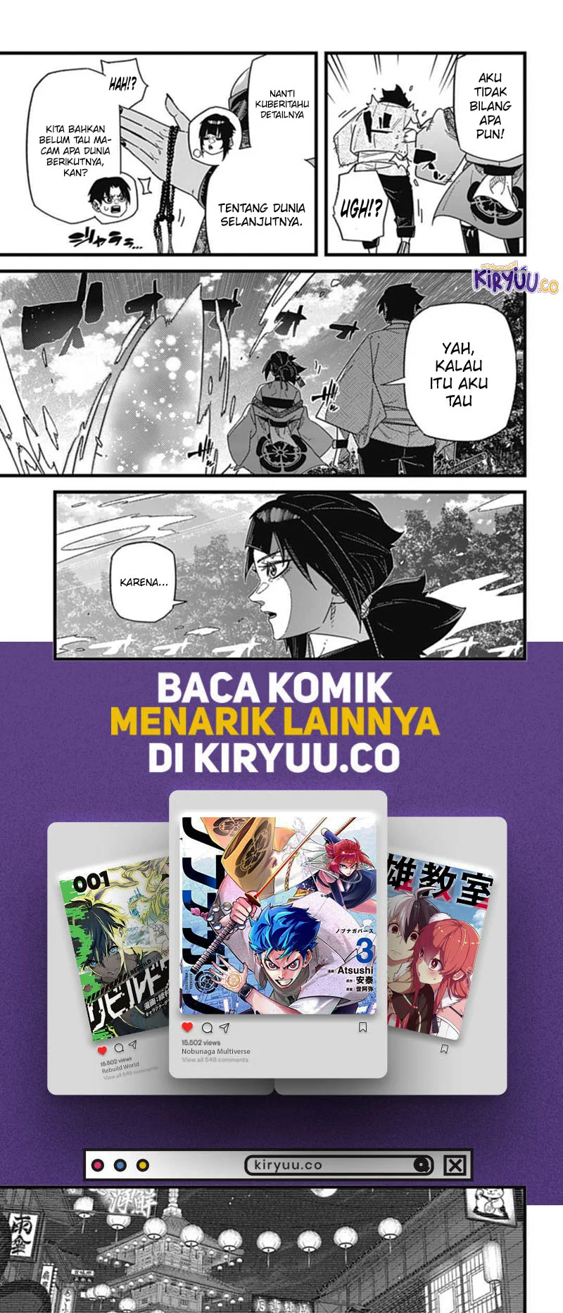Nobunaga Multiverse Chapter 75 Gambar 9