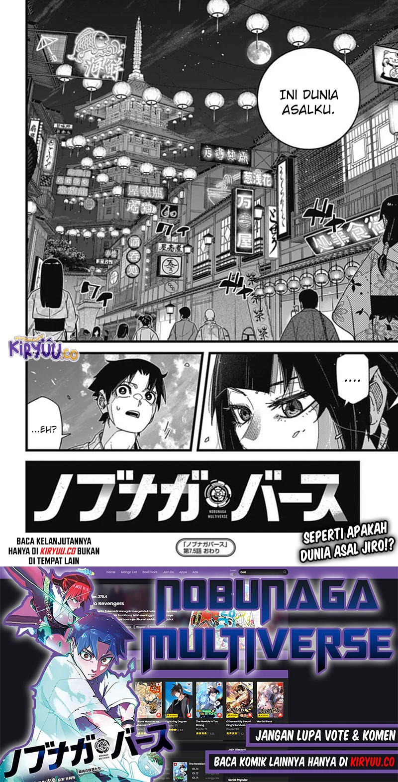 Nobunaga Multiverse Chapter 75 Gambar 10