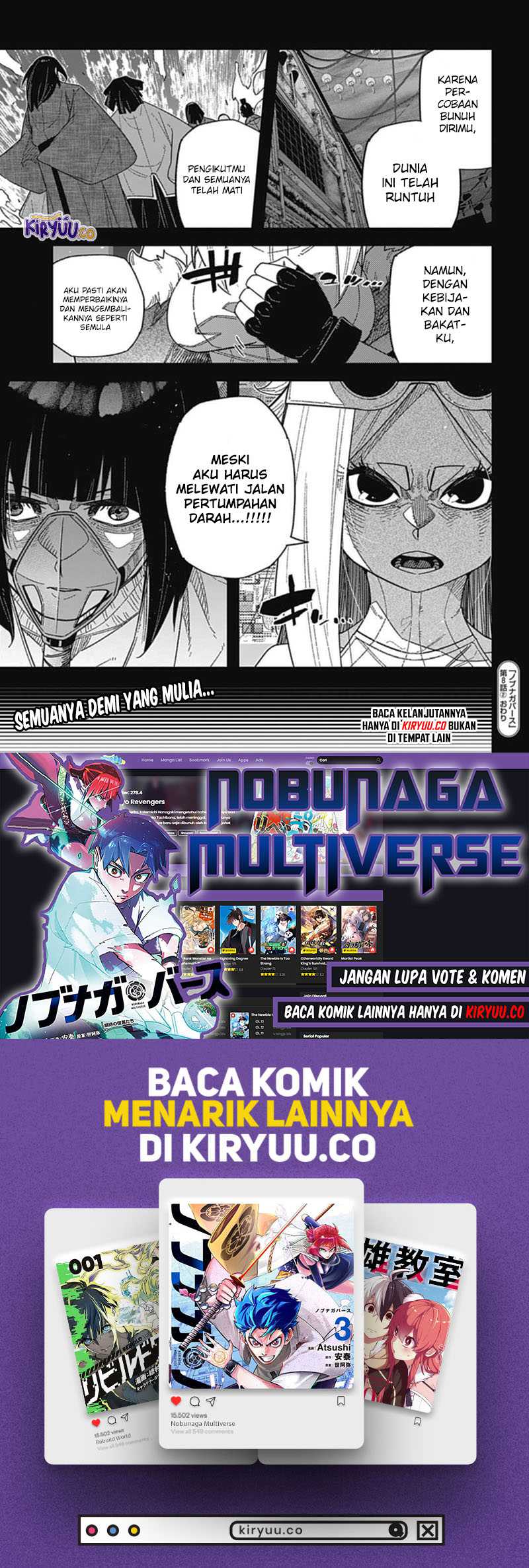 Nobunaga Multiverse Chapter 8.2 Gambar 14