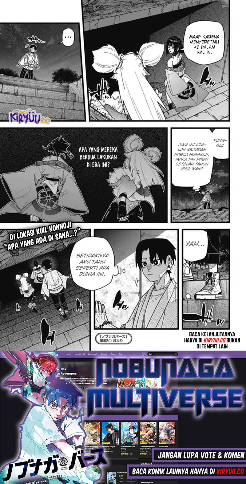 Nobunaga Multiverse Chapter 81 Gambar 15