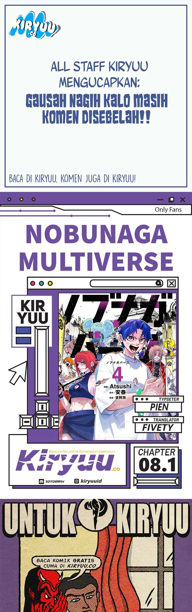Komik Nobunaga Multiverse Chapter 81 gambar 1