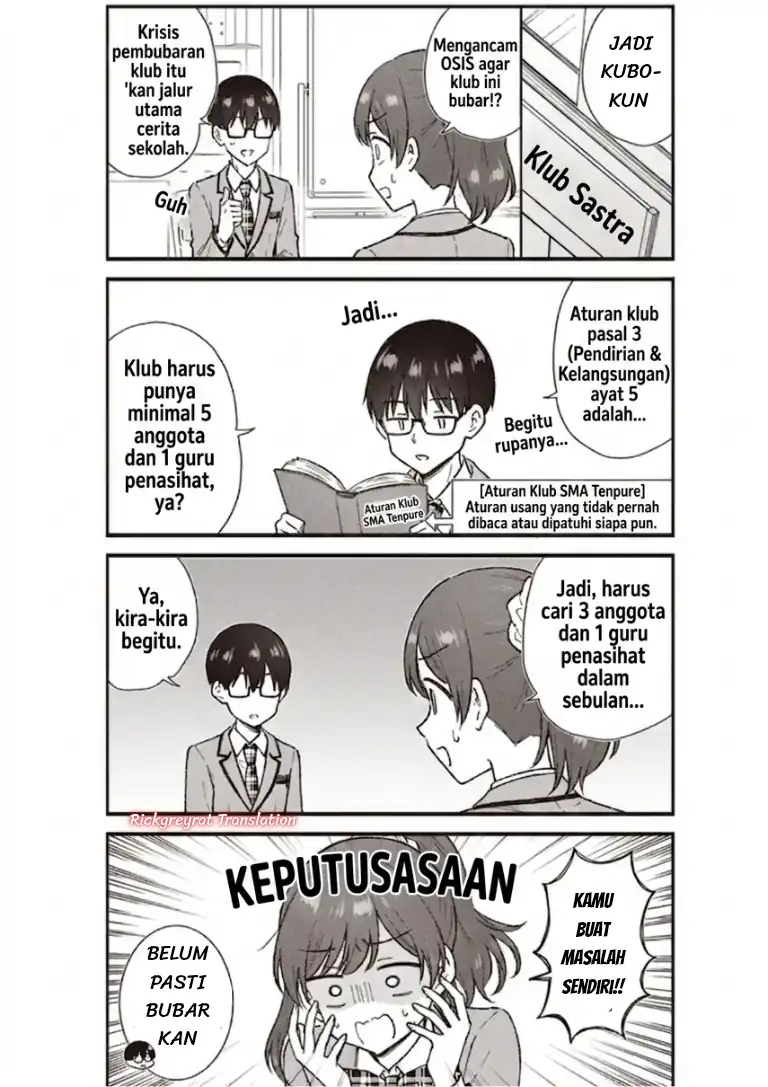 Nonderi Kubo wa Genjitsu no Koi ga Shiritai Chapter 9 Gambar 12