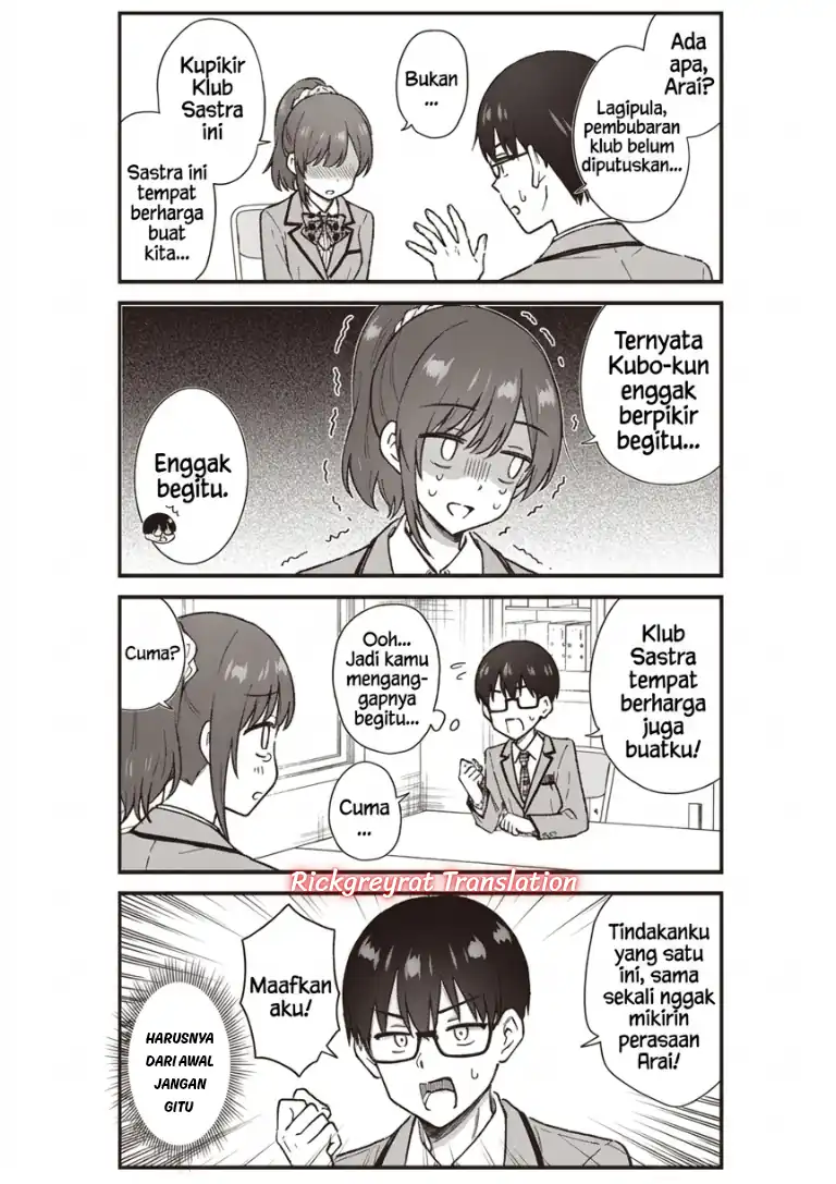 Nonderi Kubo wa Genjitsu no Koi ga Shiritai Chapter 9 Gambar 14