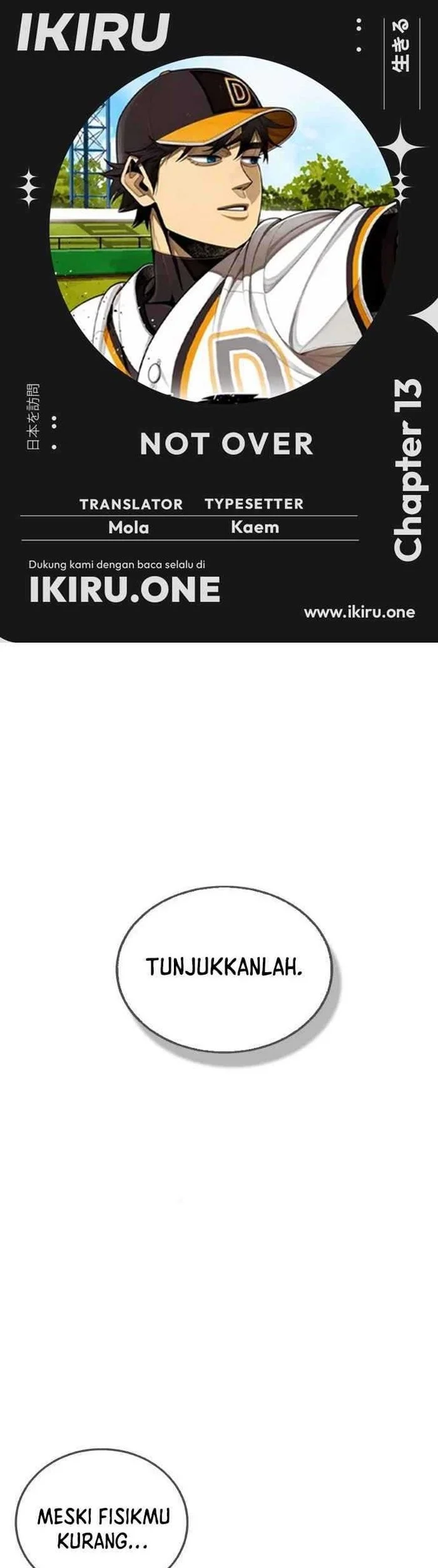 Komik Not Over Chapter 13 gambar 1