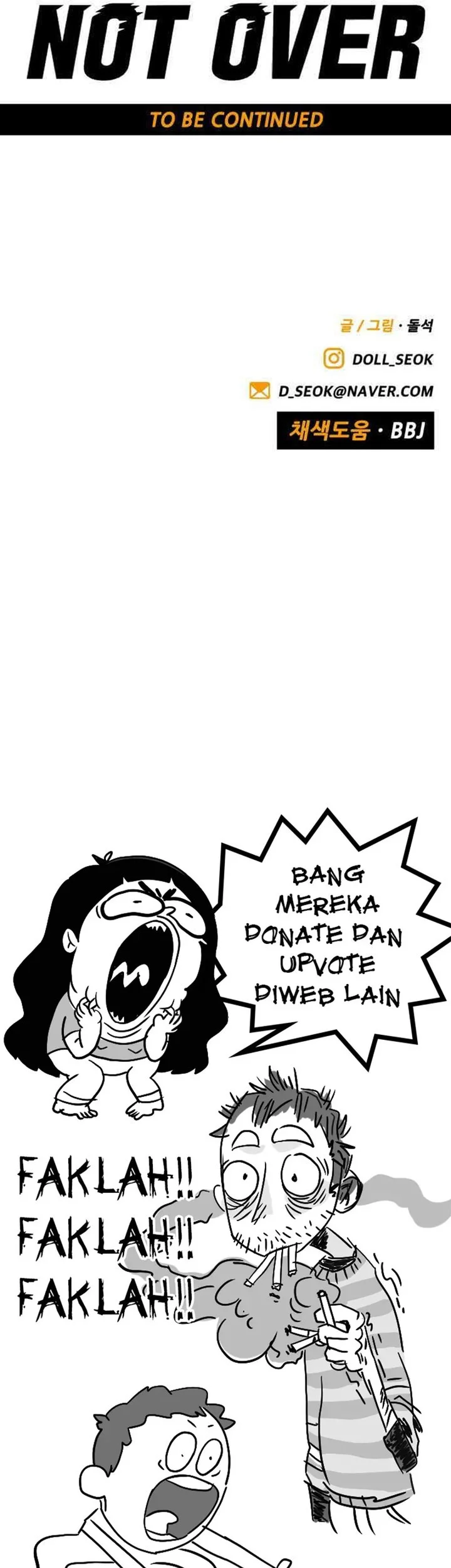 Not Over Chapter 18 Gambar 53