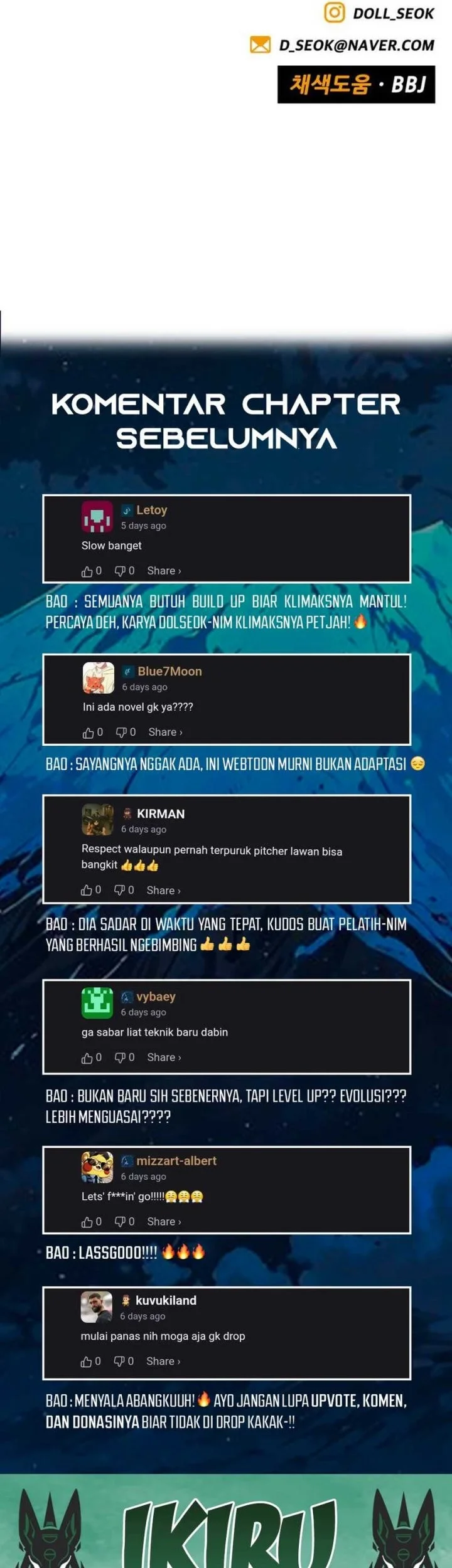 Not Over Chapter 46 Gambar 83