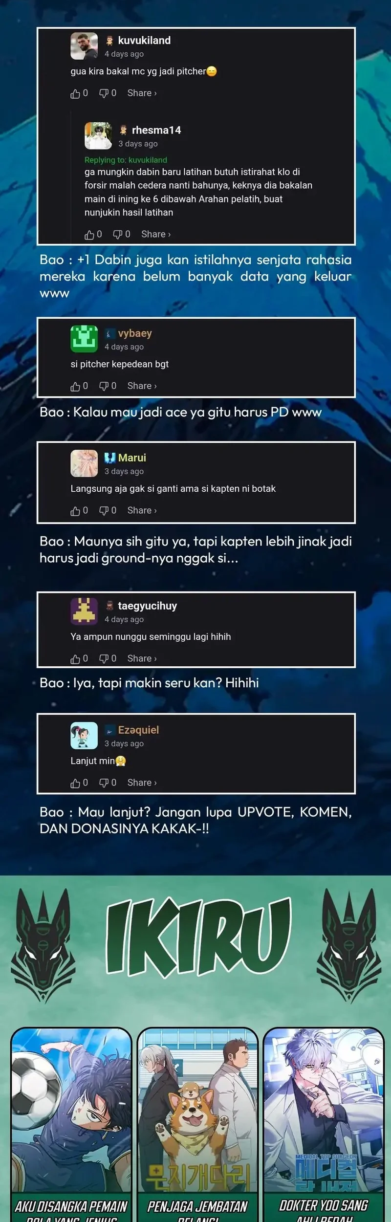 Not Over Chapter 48 Gambar 78