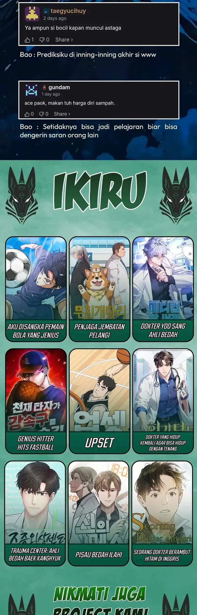 Not Over Chapter 51 Gambar 73