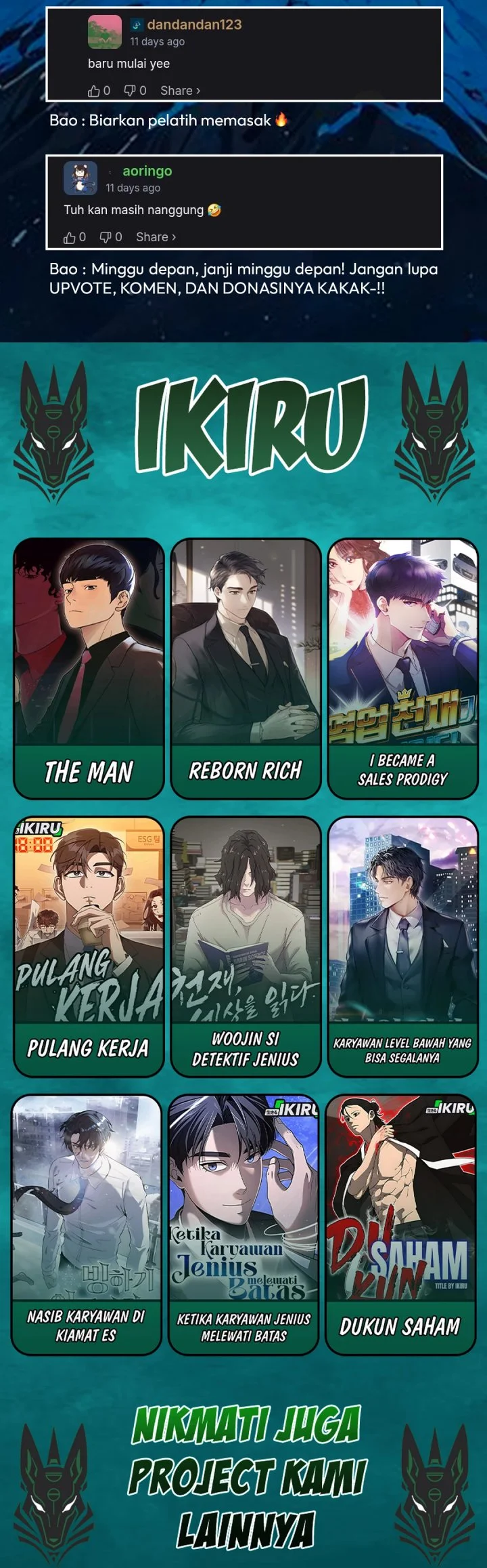 Not Over Chapter 57 Gambar 85