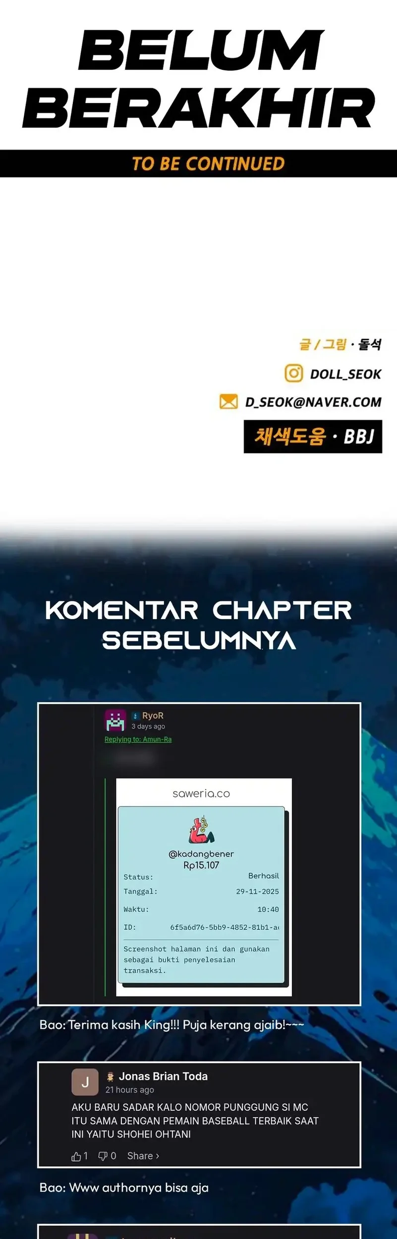Not Over Chapter 58 Gambar 76