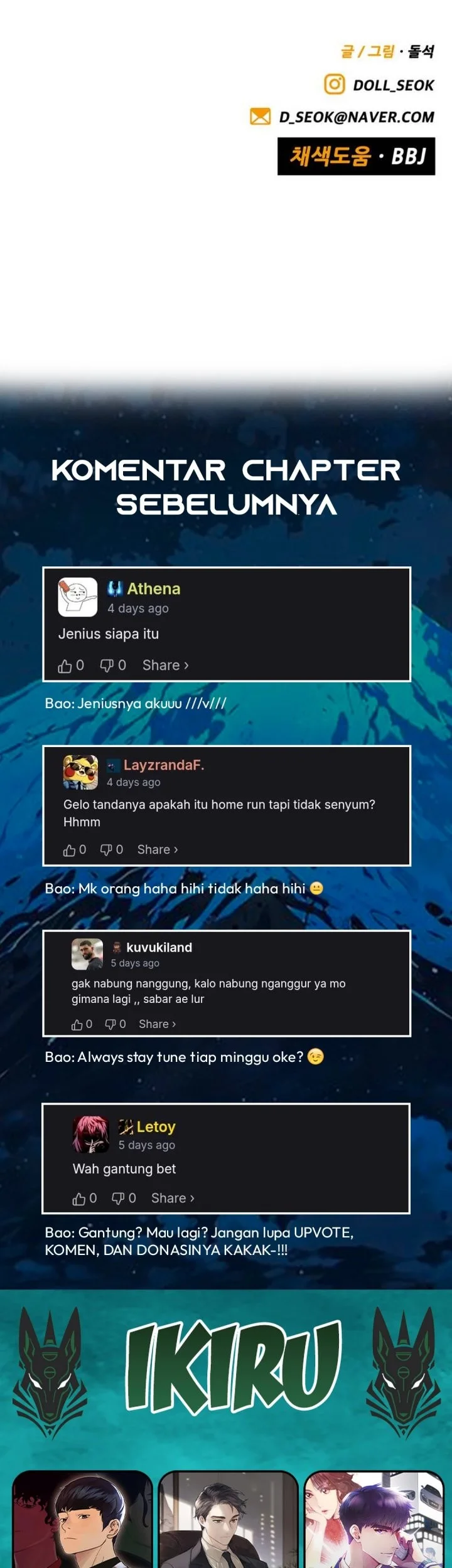 Not Over Chapter 59 Gambar 85
